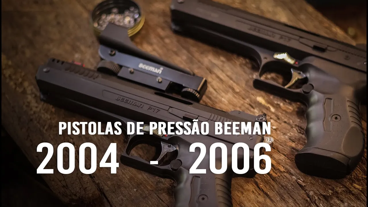 Imagem do vídeo Vídeo - Pistolas Beeman 2004 e 2006